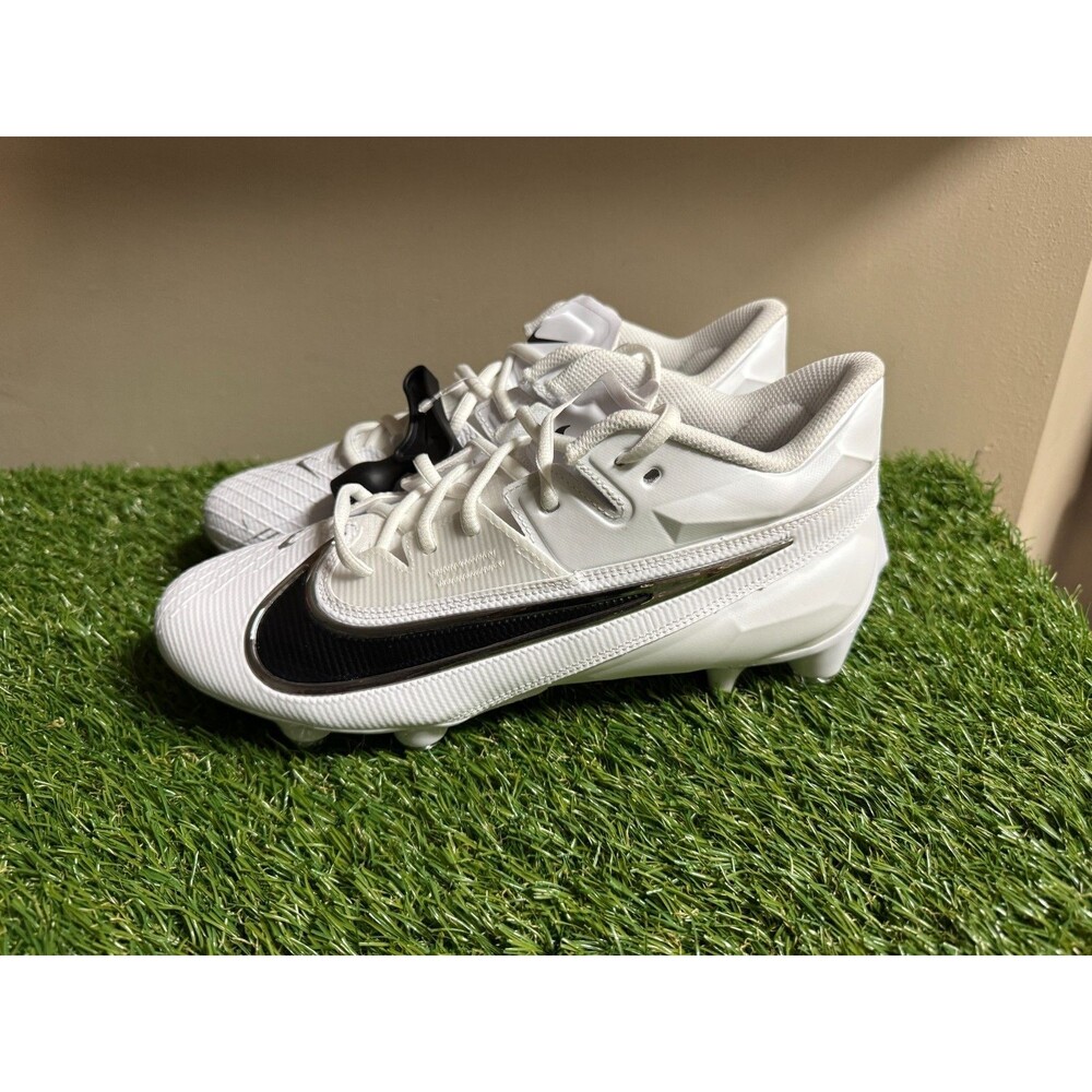 Men's 10 Nike Vapor Edge Elite 360 2 Detachable Football Cleats White FJ7021-100